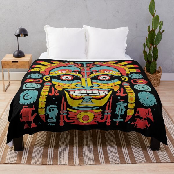 Item preview, Geometric Mayan Portrait  designed and sold by Squaggle.