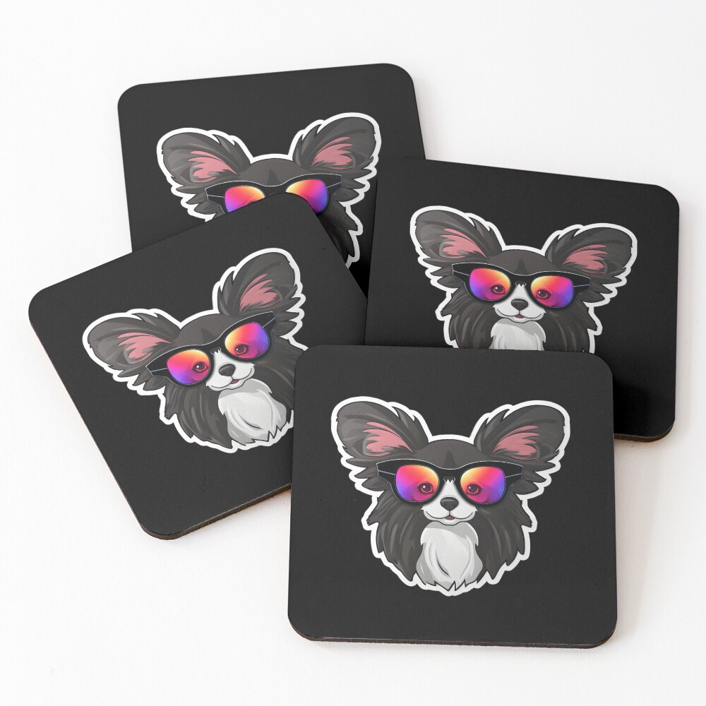 Item preview, Coasters (Set of 4) designed and sold by CUTEDOGGIEZ.