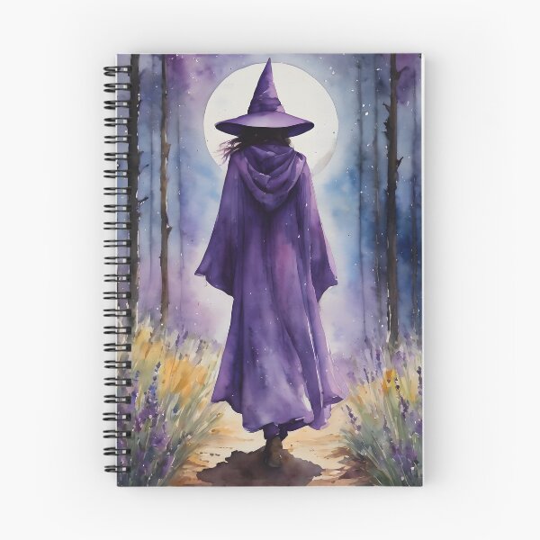 Item preview, Lavender Witch in Lavender Woods by Lyra o'Brien designed and sold by Lyra The Lavender Witch.