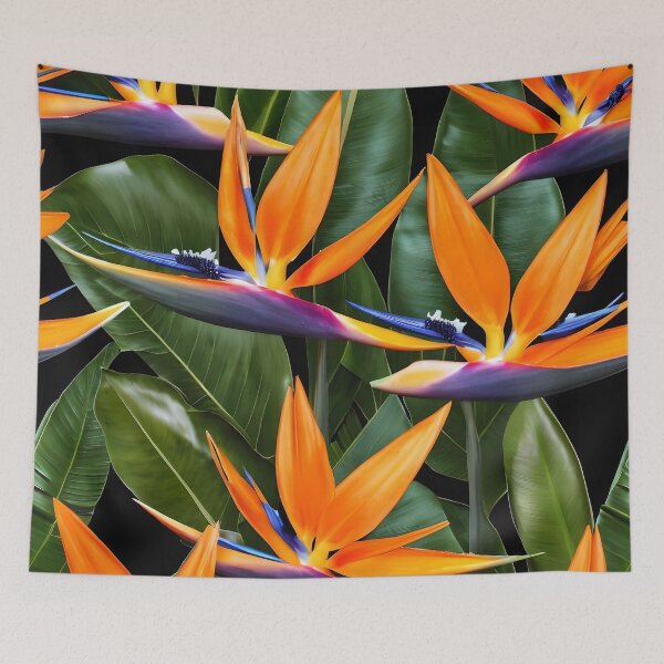 Item preview, Tropical flower Bird of Paradise. designed and sold by Ciervo Primavera.