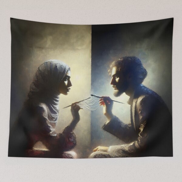 Item preview, Urban Embrace: Captivating Digital Artwork designed and sold by RevGens.