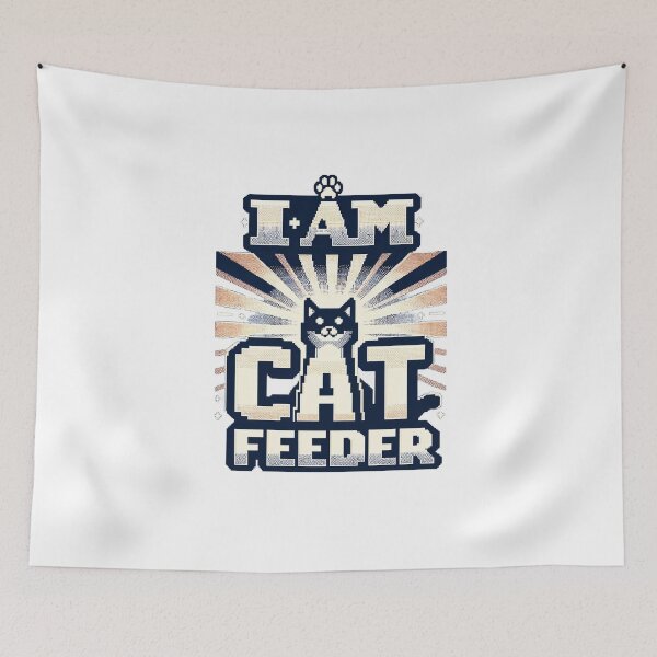 Item preview, I am cat feeder!! designed and sold by Hanawan-8bit.
