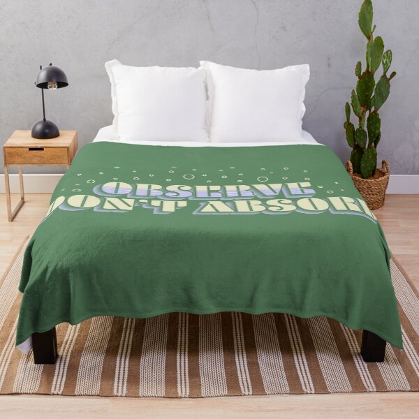 Item preview, Observe, Don't Absorb - Dark Version designed and sold by Kristin Patoni.