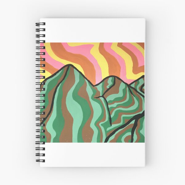 Item preview, Groovy Mountain Painting designed and sold by Craftonmegan.