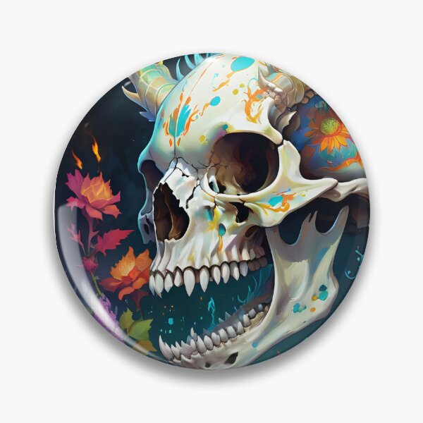 Item preview, An Inhuman Skull designed and sold by TortugaIsland.