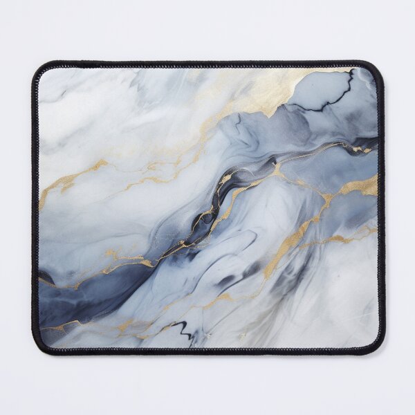 Item preview, Gold and blue marble art cracked stone art snow designed and sold by zoldi.
