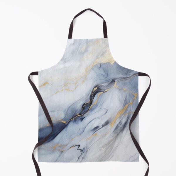 Item preview, Gold and blue marble art cracked stone art snow designed and sold by zoldi.