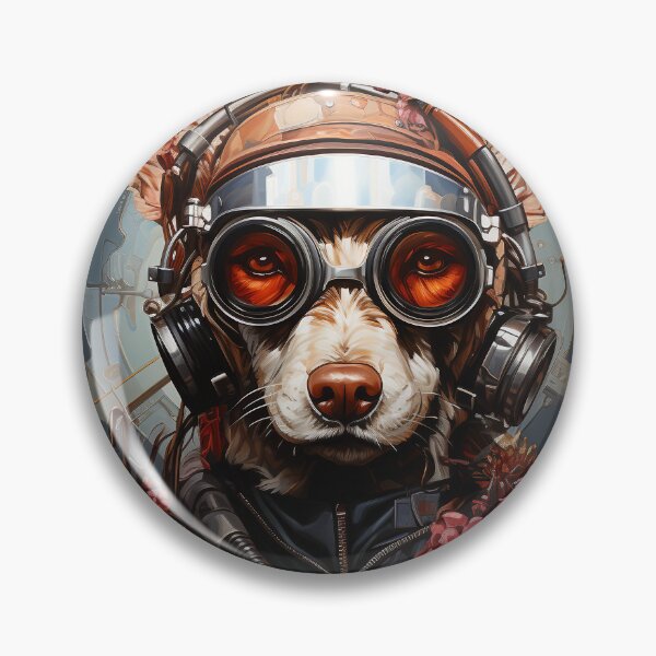 Item preview, Adventurous Pilot Dog designed and sold by ObjCrea123.