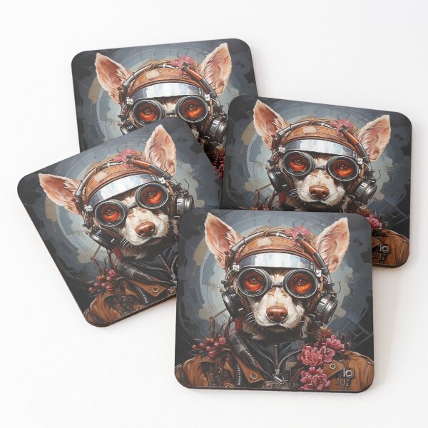Item preview, Adventurous Pilot Dog designed and sold by ObjCrea123.