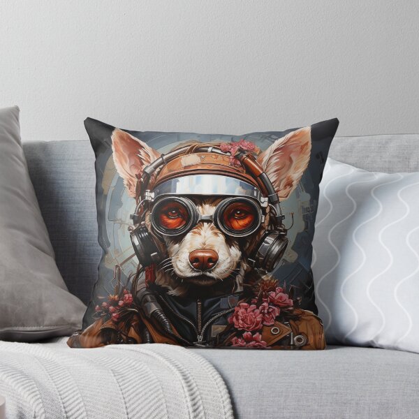 Item preview, Adventurous Pilot Dog designed and sold by ObjCrea123.