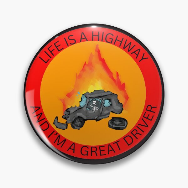 Item preview, Life is a Highway designed and sold by RagRatsWares.