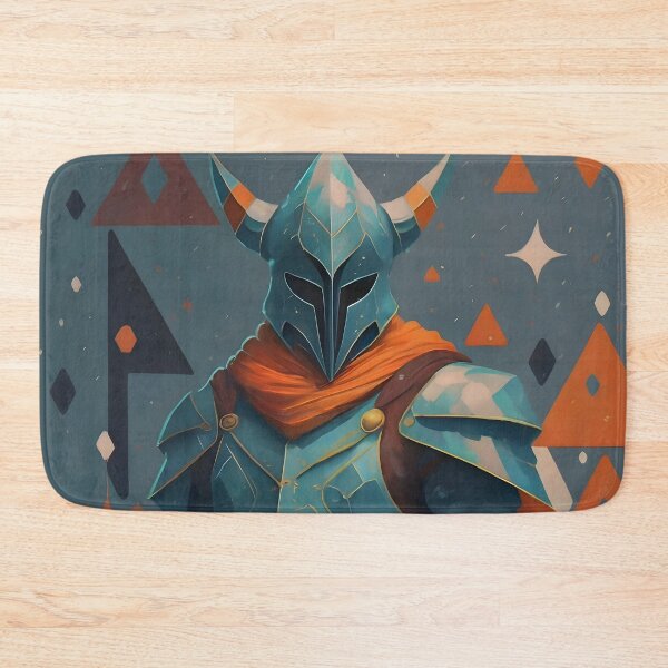 Item preview, Abstract Winter Geometric Knight  designed and sold by DragonRealms.