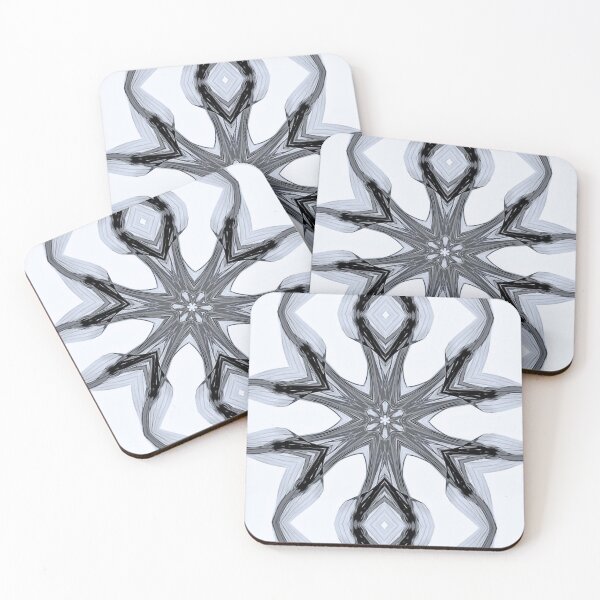 Item preview, Black and White Botanical Vibes #93 Kaleidography | Nature Photography Symmetry Art Fusion - ashrawArt Divine Design designed and sold by ashrawArt Designer Boutique Art.