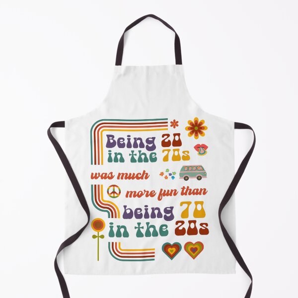 Item preview, Being 20 in the 70s was much more fun than being 70 in the 20s | Vintage designed and sold by 4TeeToo.