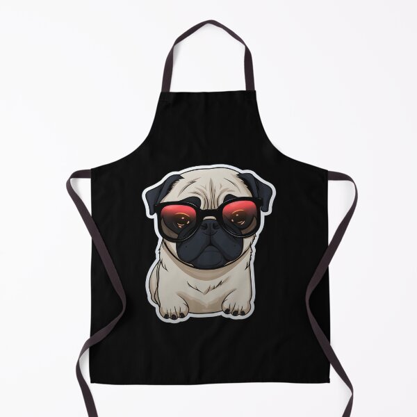 Item preview, Pug in Cool Sunglasses designed and sold by CUTEDOGGIEZ.
