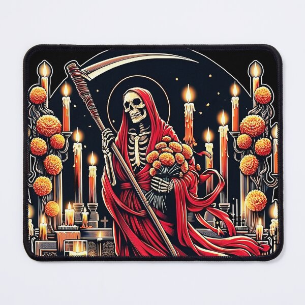 Item preview, Santa Muerte Rojo Red Saint Death T-Shirt designed and sold by tracydixon.