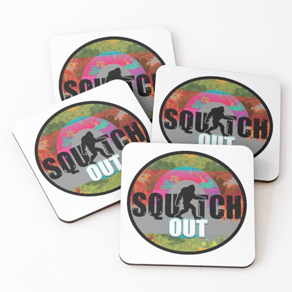 Item preview, Squatch Out Bigfoot Image designed and sold by MiANGELOFINEART.