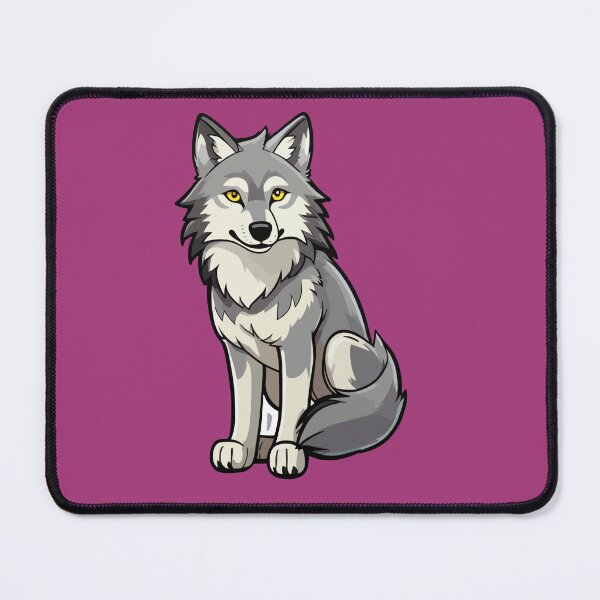 Item preview, Wolf cub looking forward designed and sold by StickerLab4.