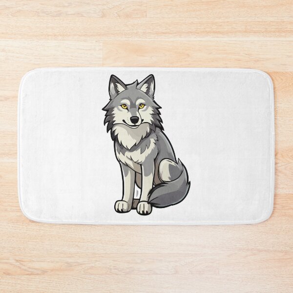 Item preview, Wolf cub looking forward designed and sold by StickerLab4.