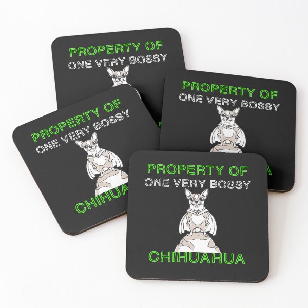 Item preview, Funny Property of One very Bossy Chihuahua designed and sold by Cute & Sassy Custom Gifting Boutiques.