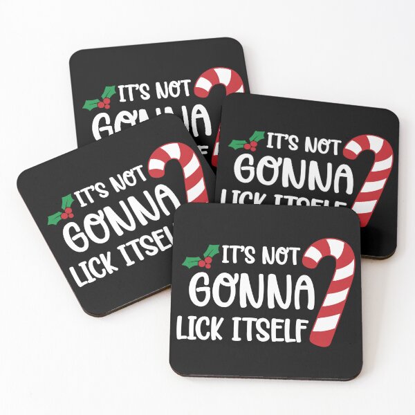 Item preview, it's not gonna lick itself candy christmas designed and sold by Lynoro.