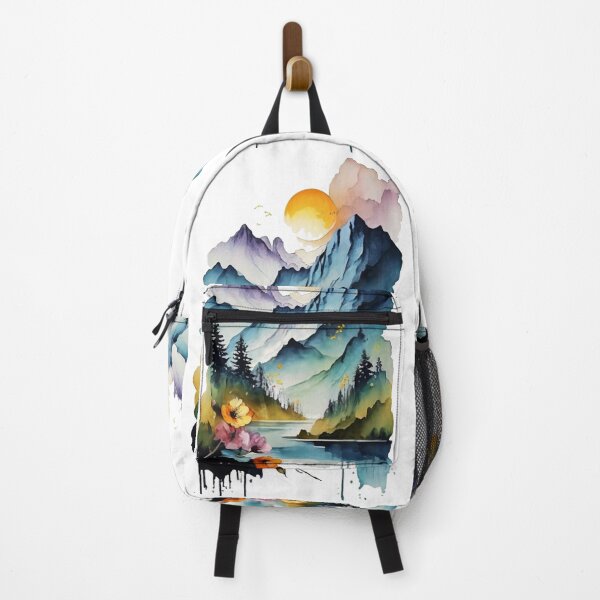Item preview, Mountain's landscape in spring. designed and sold by GeekWardrobe.