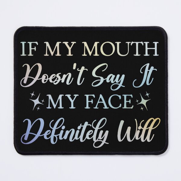 Item preview, My Face Definitely Will designed and sold by Medcher.