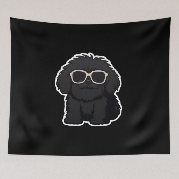 Item preview, Silly Glasses Puli designed and sold by CUTEDOGGIEZ.