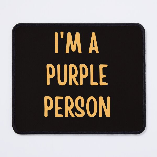 Item preview, I'm a Purple Person designed and sold by ladylalitafanta.