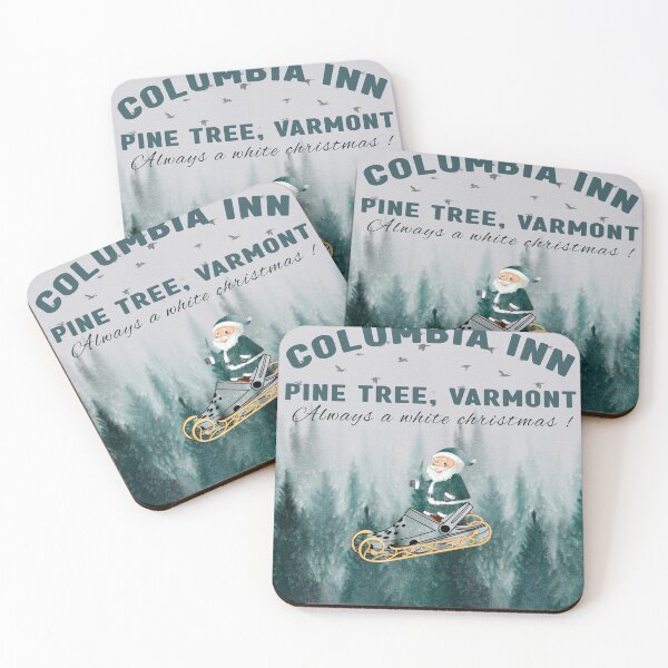 Item preview, Columbia Inn Pine Tree, Varmont, Always A white Christmas designed and sold by SavvyHub.