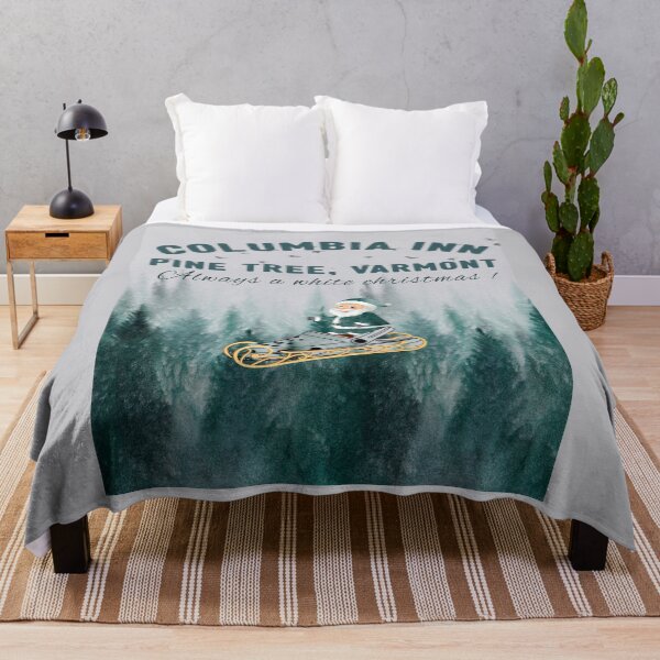 Item preview, Columbia Inn Pine Tree, Varmont, Always A white Christmas designed and sold by SavvyHub.