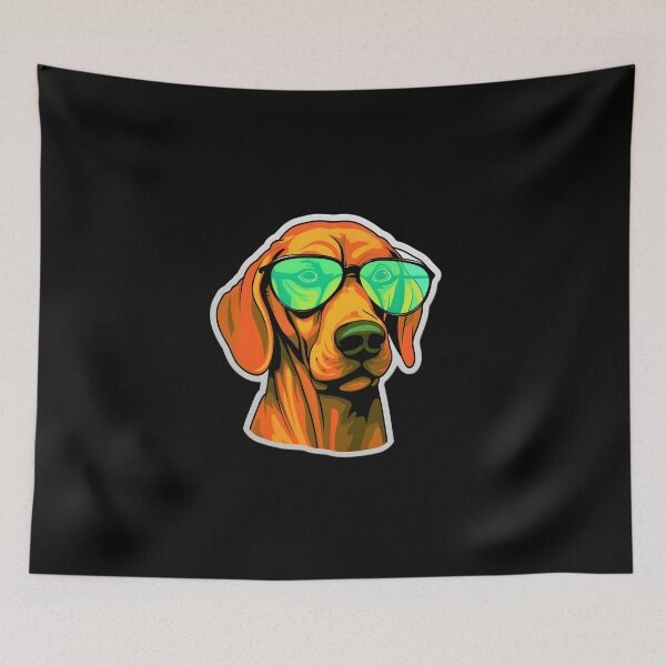 Item preview, Rhodesian Ridgeback in Cool Sunglasses designed and sold by CUTEDOGGIEZ.
