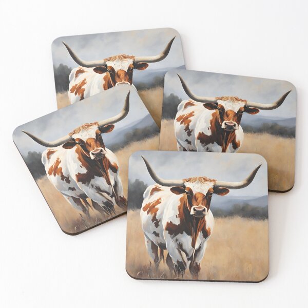 Item preview, Longhorn in a Field designed and sold by klmcmo70.