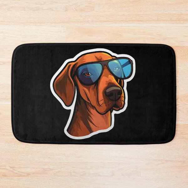 Item preview, Silly Glasses Rhodesian Ridgeback designed and sold by CUTEDOGGIEZ.