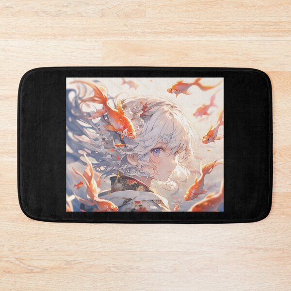 Item preview, digital art imagine dream girl fish water think designed and sold by UILOVE.