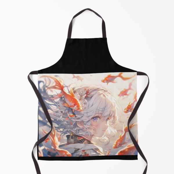Item preview, digital art imagine dream girl fish water think designed and sold by UILOVE.