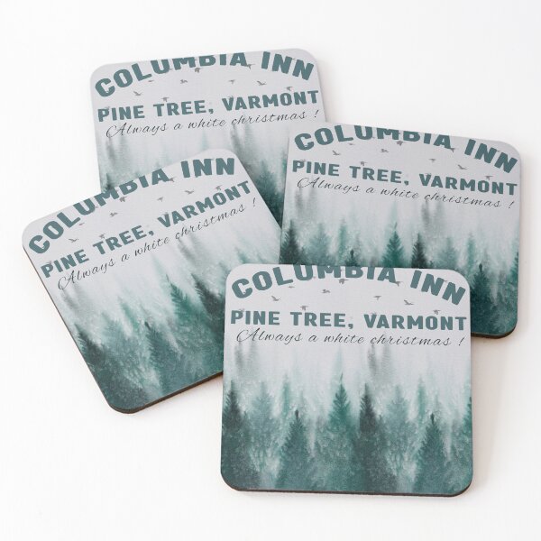 Item preview, Columbia Inn Pine Tree, Varmont, Always A white Christmas designed and sold by SavvyHub.