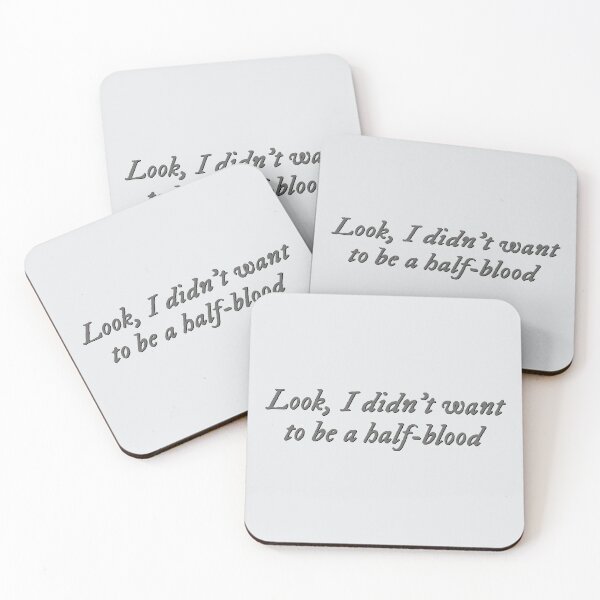 Item preview, Look, I didn't want to be a half-blood designed and sold by percqbeths.