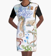 Living under the sea Graphic T-Shirt Dress