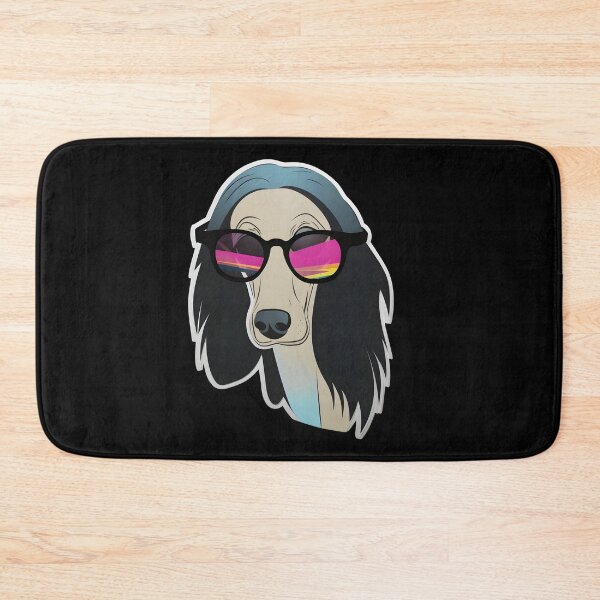Item preview, Saluki in Cool Sunglasses designed and sold by CUTEDOGGIEZ.