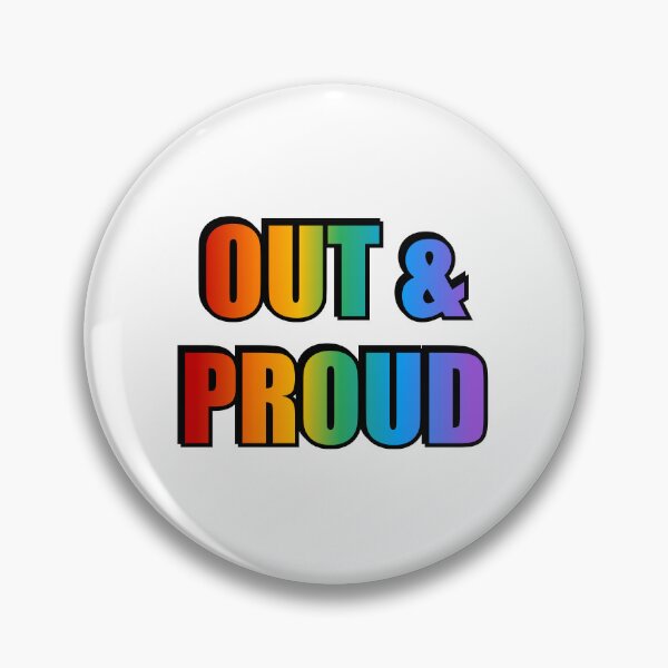 Item preview, Out and Proud  designed and sold by Inspirationmotivation.