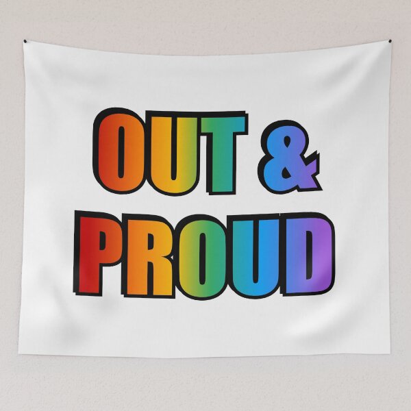 Item preview, Out and Proud  designed and sold by Inspirationmotivation.