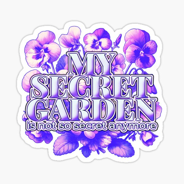 MY SECRET GARDEN Sticker