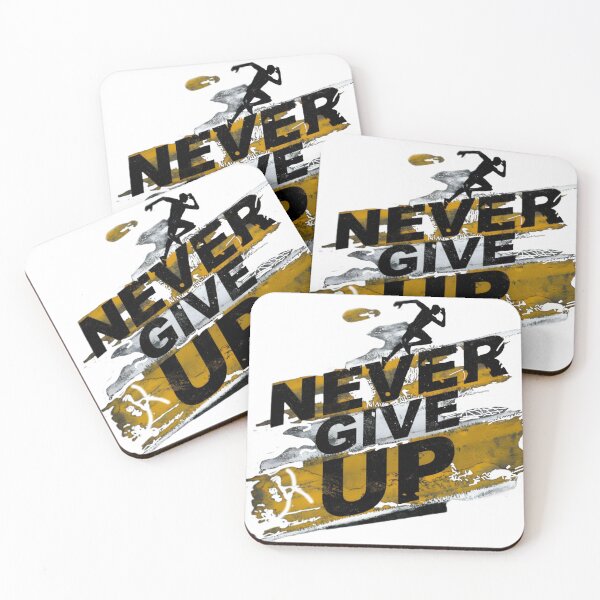 Item preview, never give up designed and sold by Ismail70.