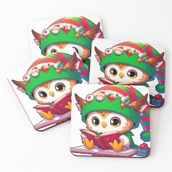 Item preview, Christmas Owl reading designed and sold by Targa-desing.