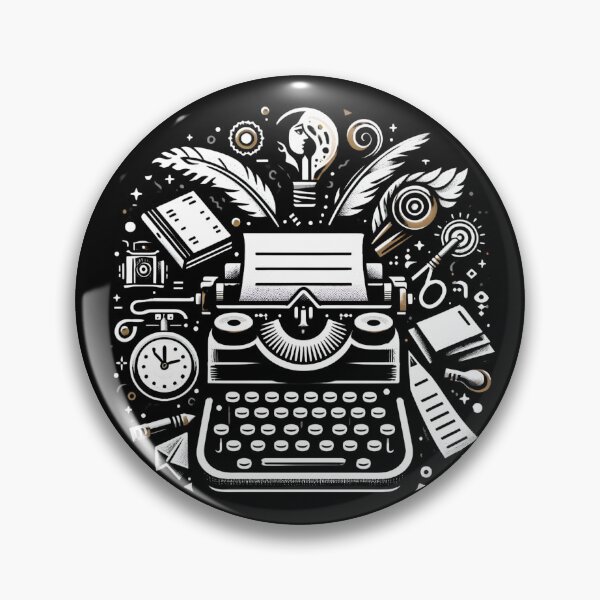 Item preview,  Creative Writer On Vintage Style designed and sold by MusesWhispers.
