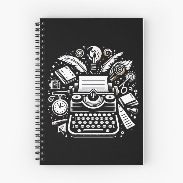 Item preview,  Creative Writer On Vintage Style designed and sold by MusesWhispers.