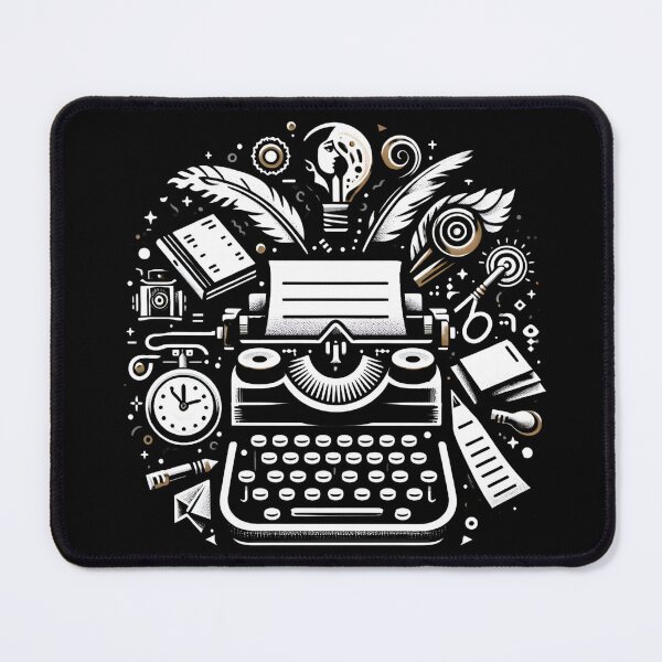 Item preview, Creative Writer On Vintage Style designed and sold by MusesWhispers.