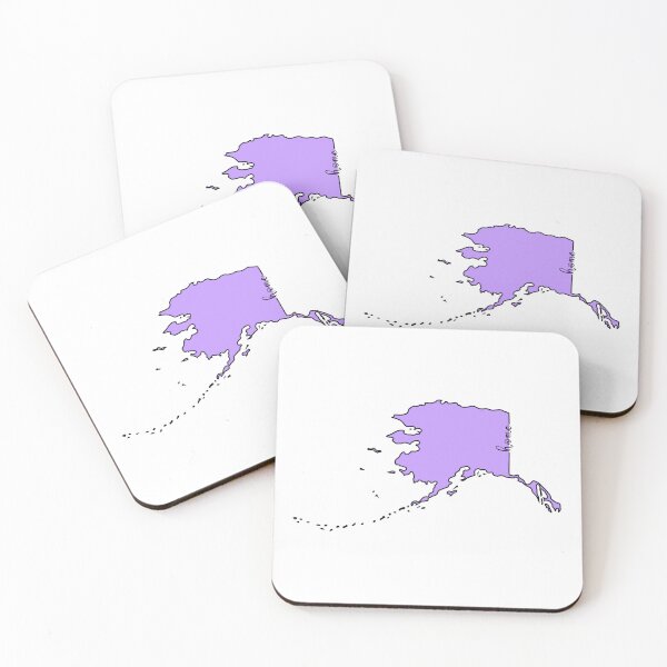Item preview, Alaska Is My Home | Home State Outline -  designed and sold by PurpleLoveStore.