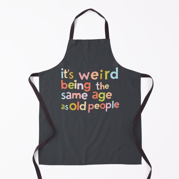 Item preview, its weird being the same age as old people - colorful letters designed and sold by EmeraldeaArt.